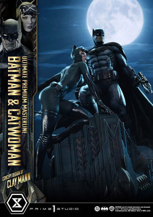 [PREORDINE] Statua DC Comics Batman & Catwoman (Concept by Clay Mann) 1/4 - 56 cm - Prime 1 Studio - Statue