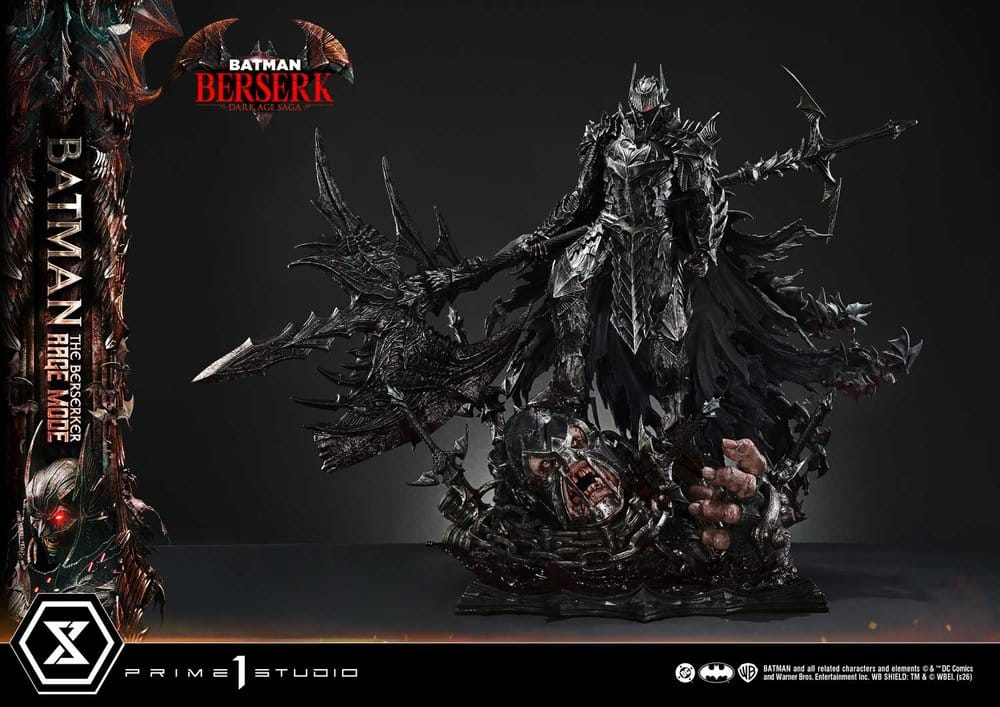 [PREORDINE] Statua DC Comics Ultimate Premium Masterline 1/4 Batman (Comics) - Berserker Rage Mode 82 cm - Prime 1 Studio - Statue