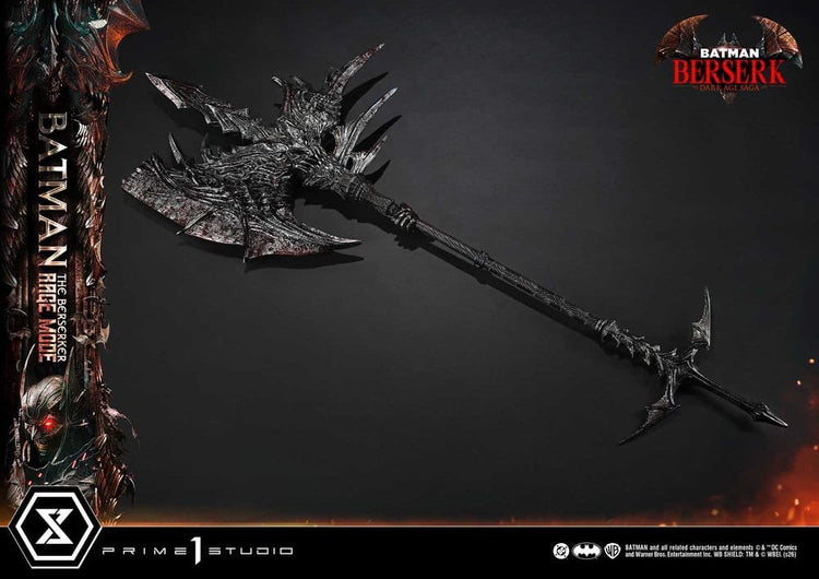 [PREORDINE] Statua DC Comics Ultimate Premium Masterline 1/4 Batman (Comics) - Berserker Rage Mode 82 cm - Prime 1 Studio - Statue