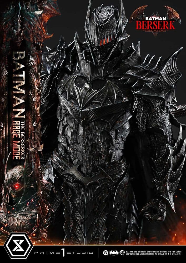 [PREORDINE] Statua DC Comics Ultimate Premium Masterline 1/4 Batman (Comics) - Berserker Rage Mode 82 cm - Prime 1 Studio - Statue