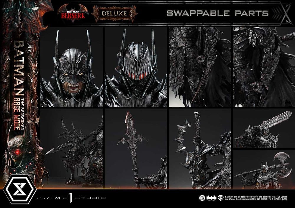 [PREORDINE] Statua DC Comics Batman: The Berserker Rage Mode Deluxe Version 1/4 - 93 cm - Prime 1 Studio - Statue