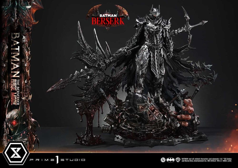 [PREORDINE] Statua DC Comics Batman: The Berserker Rage Mode Deluxe Version 1/4 - 93 cm - Prime 1 Studio - Statue