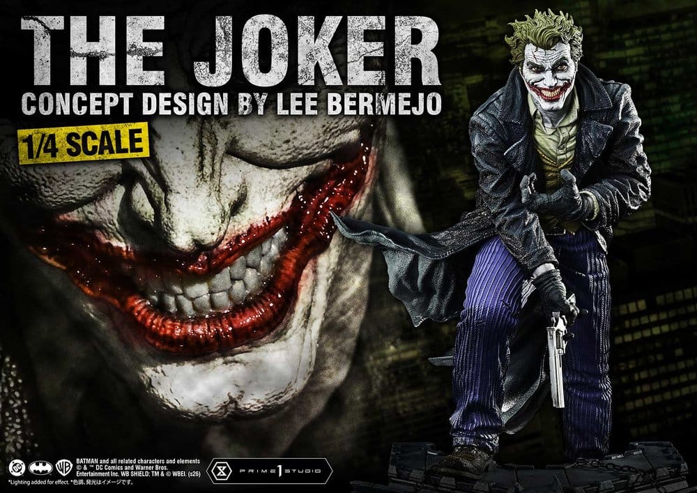 [PREORDINE] Statua DC Comics Ultimate Premium Masterline 1/4 The Joker (Concept Design by Lee Bermejo) 53 cm - Prime 1 Studio - Statue