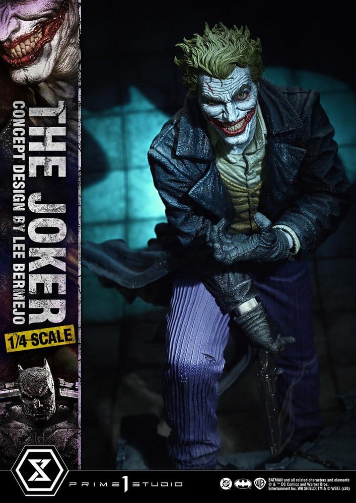 [PREORDINE] Statua DC Comics Ultimate Premium Masterline 1/4 The Joker (Concept Design by Lee Bermejo) 53 cm - Prime 1 Studio - Statue