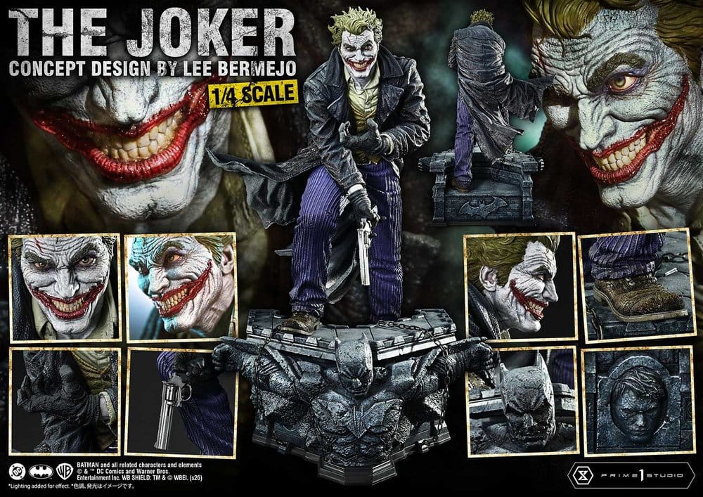[PREORDINE] Statua DC Comics Ultimate Premium Masterline 1/4 The Joker (Concept Design by Lee Bermejo) 53 cm - Prime 1 Studio - Statue