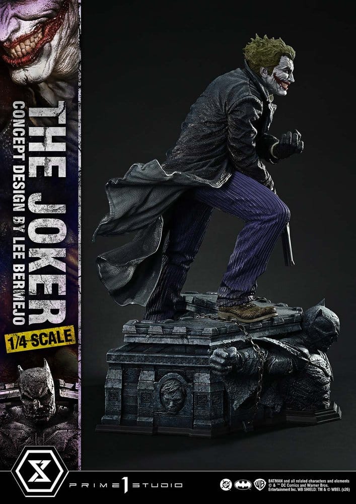 [PREORDINE] Statua DC Comics Ultimate Premium Masterline 1/4 The Joker (Concept Design by Lee Bermejo) 53 cm - Prime 1 Studio - Statue