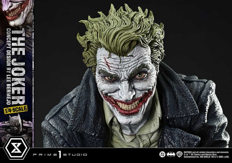 [PREORDINE] Statua DC Comics Ultimate Premium Masterline 1/4 The Joker (Concept Design by Lee Bermejo) 53 cm - Prime 1 Studio - Statue