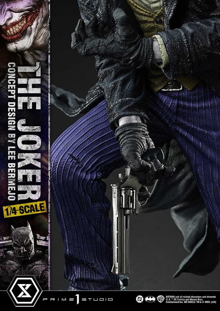 [PREORDINE] Statua DC Comics Ultimate Premium Masterline 1/4 The Joker (Concept Design by Lee Bermejo) 53 cm - Prime 1 Studio - Statue