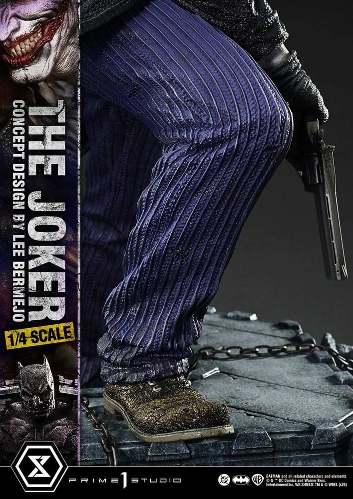 [PREORDINE] Statua DC Comics Ultimate Premium Masterline 1/4 The Joker (Concept Design by Lee Bermejo) 53 cm - Prime 1 Studio - Statue