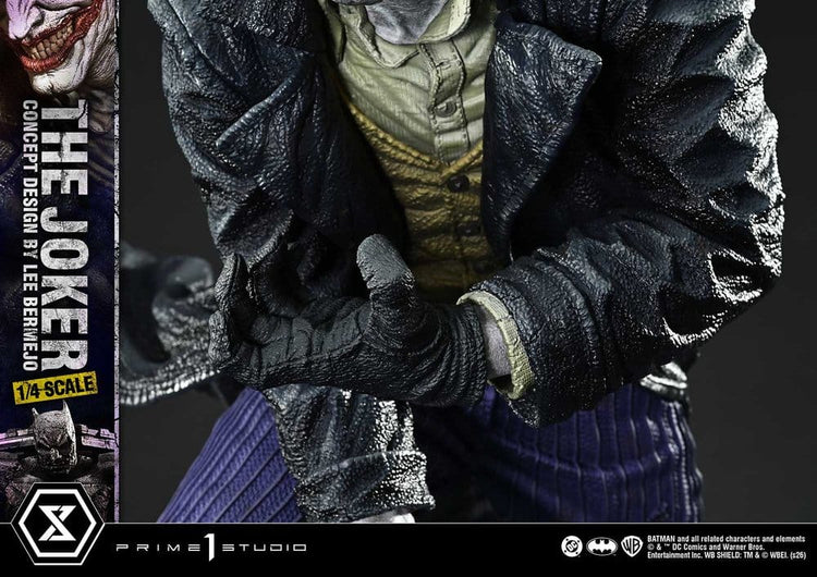 [PREORDINE] Statua DC Comics Ultimate Premium Masterline 1/4 The Joker (Concept Design by Lee Bermejo) 53 cm - Prime 1 Studio - Statue