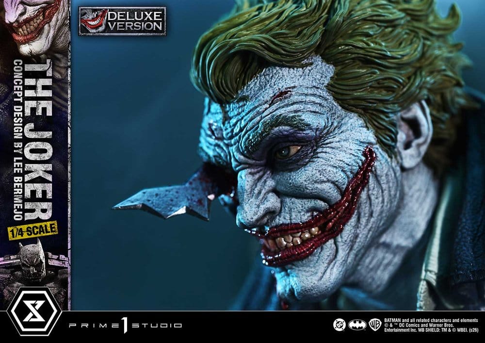 [PREORDINE] Statua DC Comics The Joker (Concept Design by Lee Bermejo) Deluxe Version 53 cm - Prime 1 Studio - Statue