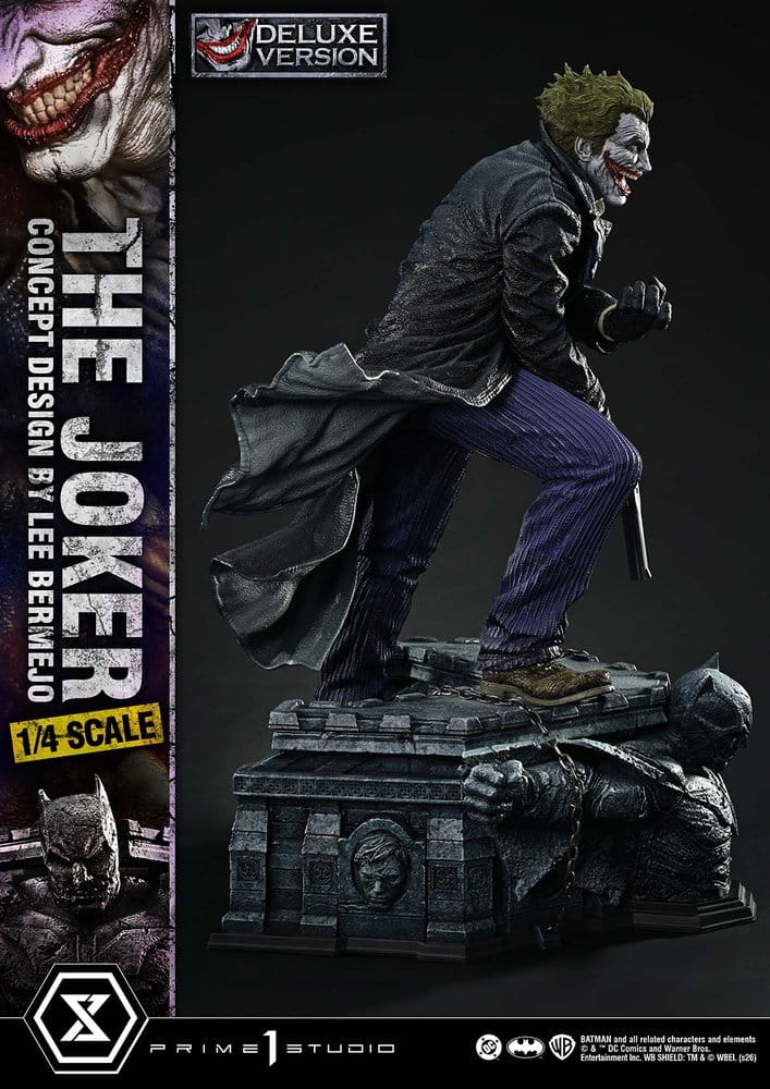 [PREORDINE] Statua DC Comics The Joker (Concept Design by Lee Bermejo) Deluxe Version 53 cm - Prime 1 Studio - Statue