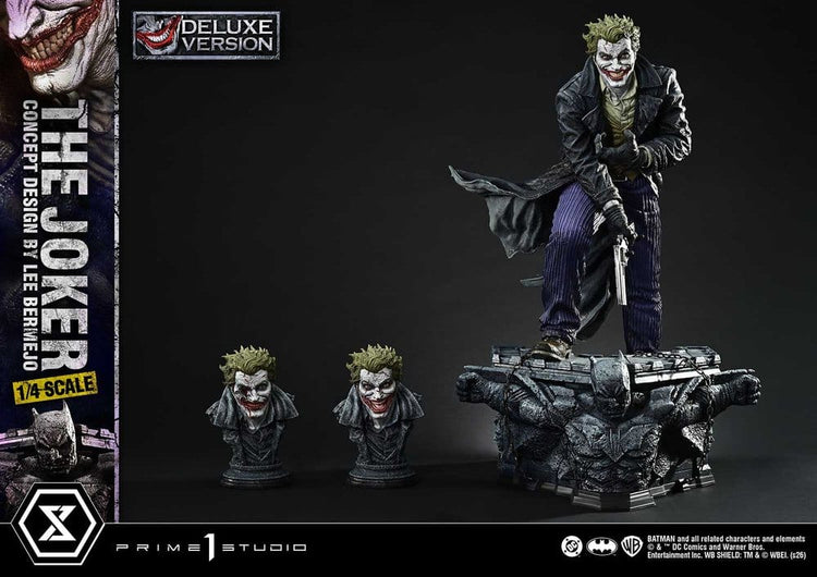[PREORDINE] Statua DC Comics The Joker (Concept Design by Lee Bermejo) Deluxe Version 53 cm - Prime 1 Studio - Statue