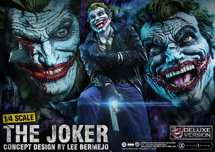 [PREORDINE] Statua DC Comics The Joker (Concept Design Lee Bermejo) DX Bonus Version 53 cm - Prime 1 Studio - Statue