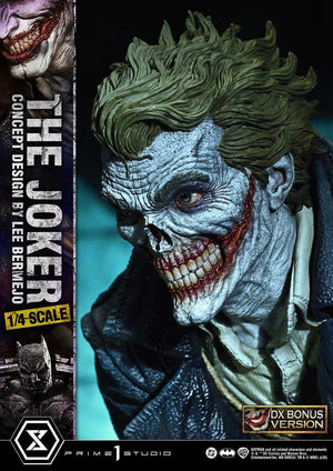 [PREORDINE] Statua DC Comics The Joker (Concept Design Lee Bermejo) DX Bonus Version 53 cm - Prime 1 Studio - Statue