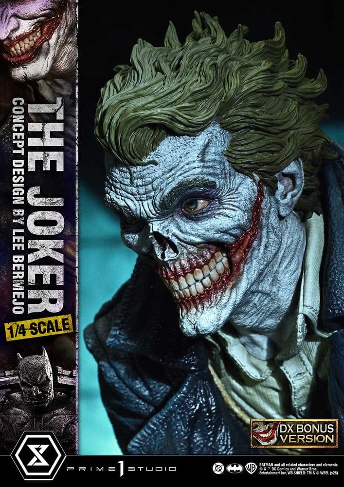 [PREORDINE] Statua DC Comics The Joker (Concept Design Lee Bermejo) DX Bonus Version 53 cm - Prime 1 Studio - Statue