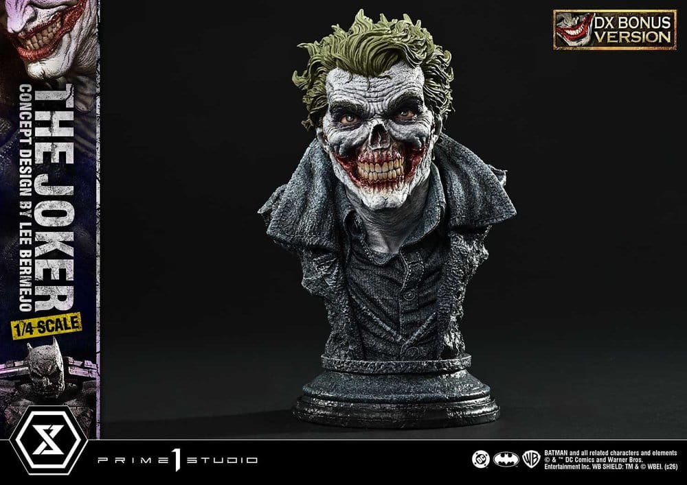 [PREORDINE] Statua DC Comics The Joker (Concept Design Lee Bermejo) DX Bonus Version 53 cm - Prime 1 Studio - Statue