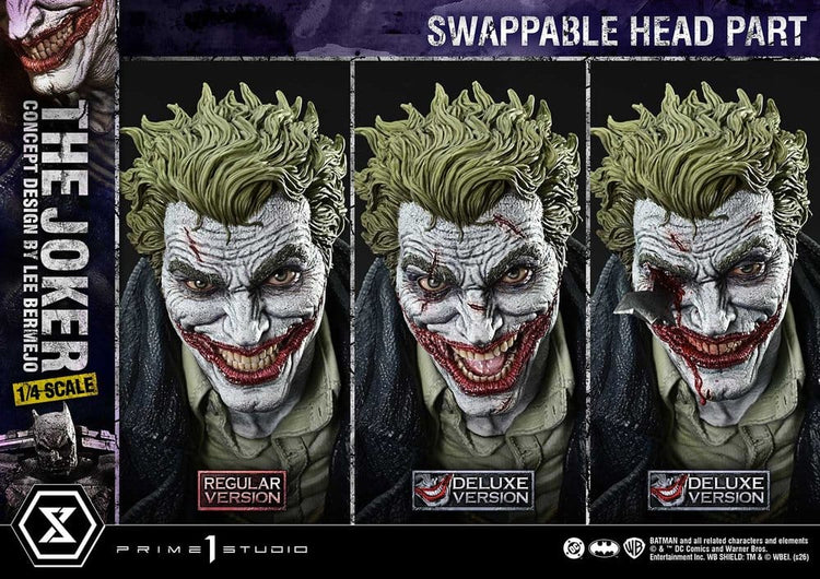 [PREORDINE] Statua DC Comics The Joker (Concept Design Lee Bermejo) DX Bonus Version 53 cm - Prime 1 Studio - Statue
