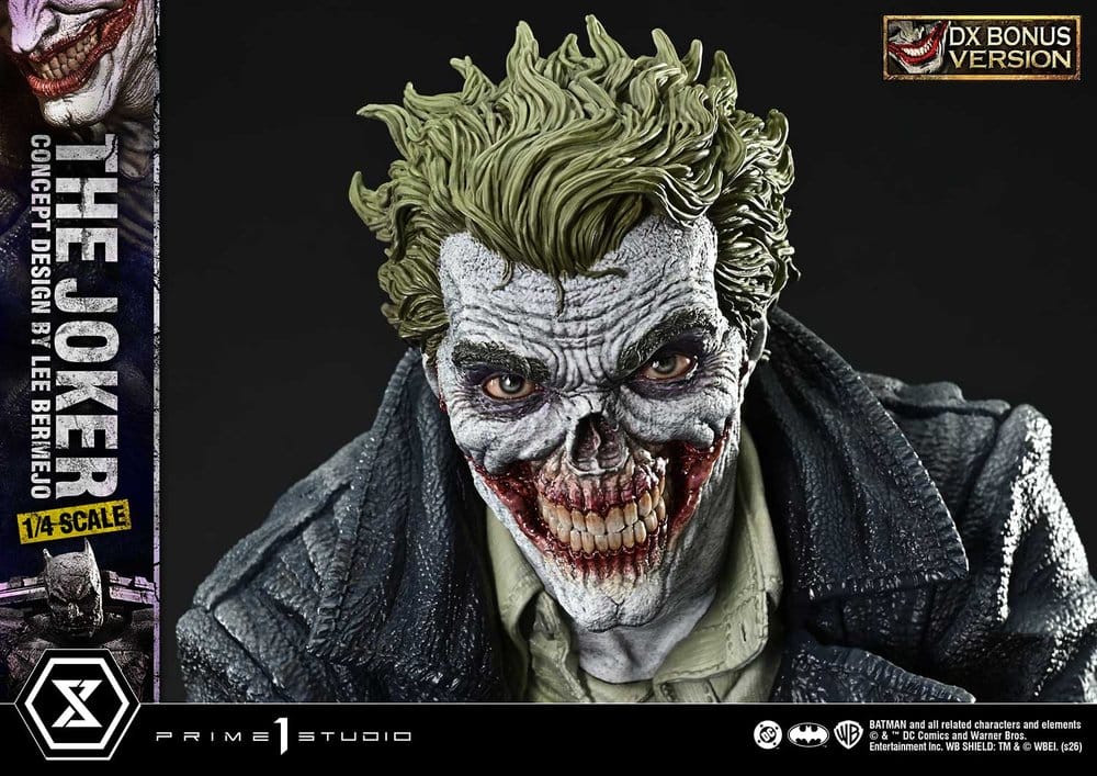 [PREORDINE] Statua DC Comics The Joker (Concept Design Lee Bermejo) DX Bonus Version 53 cm - Prime 1 Studio - Statue