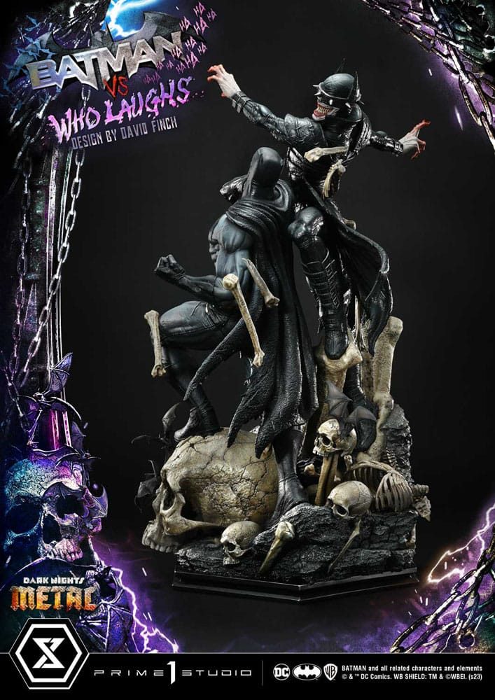 [PREORDINE] Dark Nights: Metal - Statua Batman VS Batman Who Laughs 1/4 - Prime 1 Studio - Prime 1 Studio - Statue
