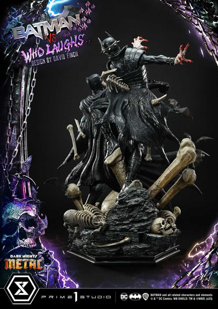 [PREORDINE] Dark Nights: Metal - Statua Batman VS Batman Who Laughs 1/4 - Prime 1 Studio - Prime 1 Studio - Statue