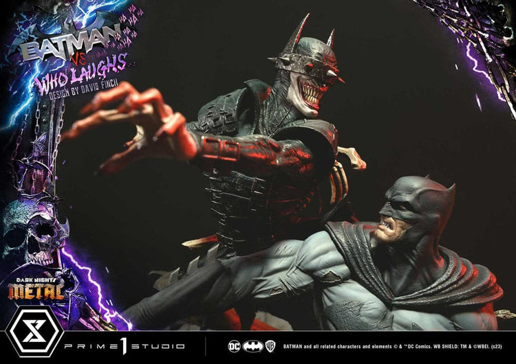 [PREORDINE] Dark Nights: Metal - Statua Batman VS Batman Who Laughs 1/4 - Prime 1 Studio - Prime 1 Studio - Statue