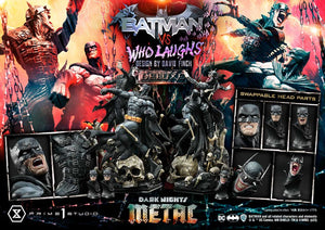 [PREORDINE] Dark Nights: Metal - Statua Batman VS Batman Who Laughs Deluxe Bonus 67 cm - Prime 1 Studio - Statue
