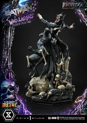 [PREORDINE] Dark Nights: Metal - Statua Batman VS Batman Who Laughs Deluxe Bonus 67 cm - Prime 1 Studio - Statue