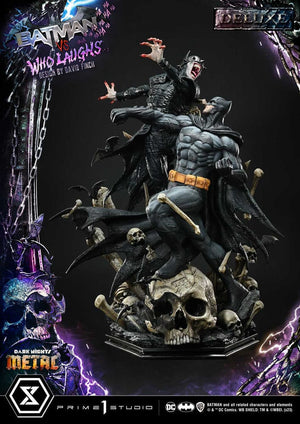 [PREORDINE] Dark Nights: Metal - Statua Batman VS Batman Who Laughs Deluxe Bonus 67 cm - Prime 1 Studio - Statue