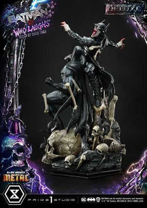 [PREORDINE] Dark Nights: Metal - Statua Batman VS Batman Who Laughs Deluxe Bonus 67 cm - Prime 1 Studio - Statue
