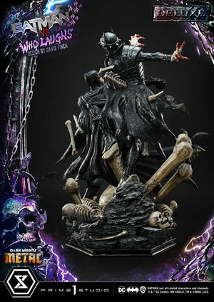 [PREORDINE] Dark Nights: Metal - Statua Batman VS Batman Who Laughs Deluxe Bonus 67 cm - Prime 1 Studio - Statue