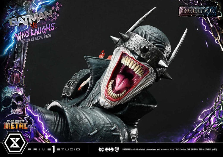 [PREORDINE] Dark Nights: Metal - Statua Batman VS Batman Who Laughs Deluxe Bonus 67 cm - Prime 1 Studio - Statue