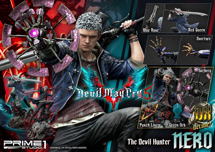 [PREORDINE] Statua Devil May Cry 5 Nero Deluxe Ver. 70 cm - Prime 1 Studio - Statue