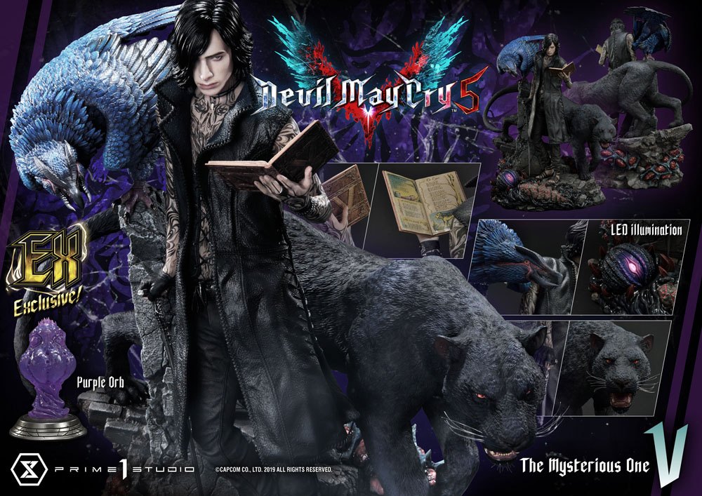 [PREORDINE] Statua Devil May Cry 5 1/4 V & V Exclusive 58 cm - Prime 1 Studio - Prime 1 Studio - Statue