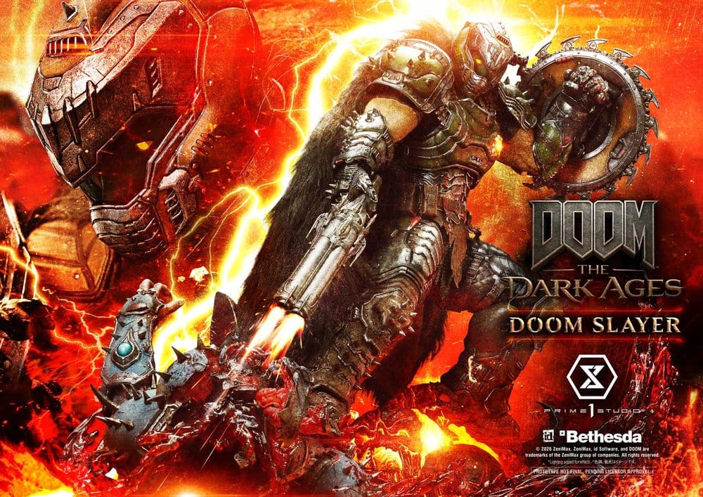 [PREORDINE] DOOM: The Dark Ages - Statua Ultimate Premium Masterline 1/4 DOOM Slayer 77 cm - Prime 1 Studio - Statue