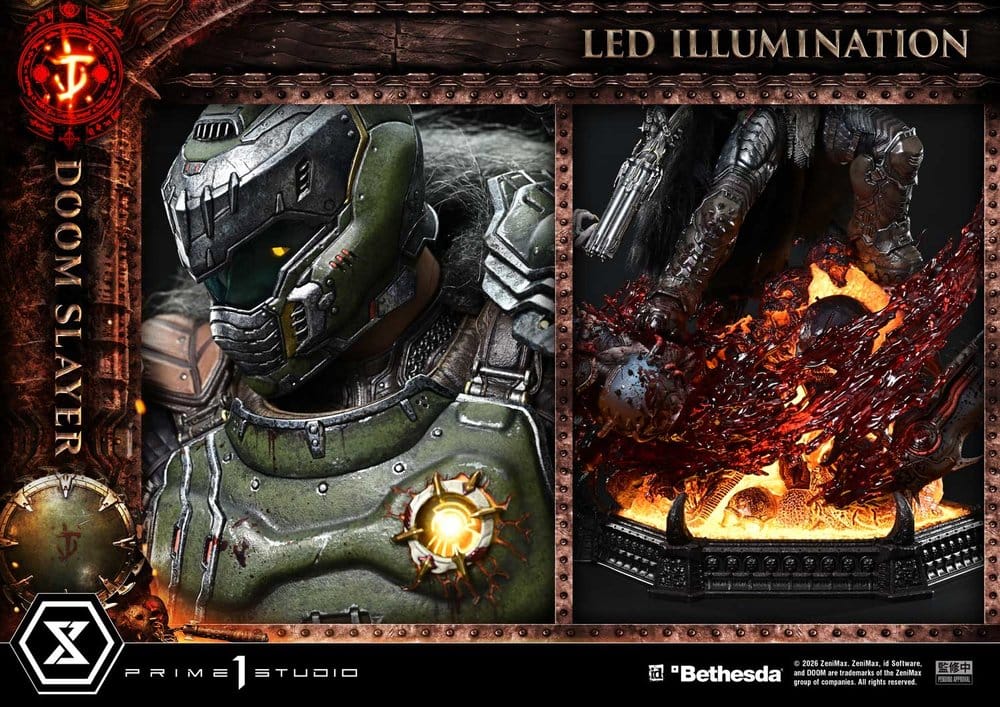 [PREORDINE] DOOM: The Dark Ages - Statua Ultimate Premium Masterline 1/4 DOOM Slayer 77 cm - Prime 1 Studio - Statue