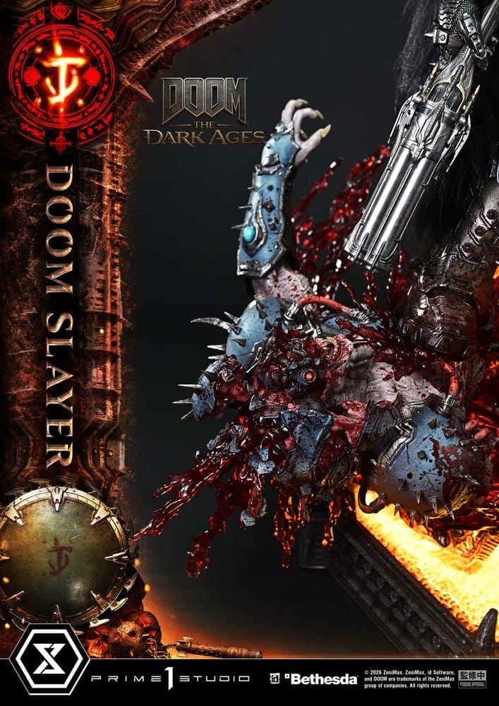 [PREORDINE] DOOM: The Dark Ages - Statua Ultimate Premium Masterline 1/4 DOOM Slayer 77 cm - Prime 1 Studio - Statue