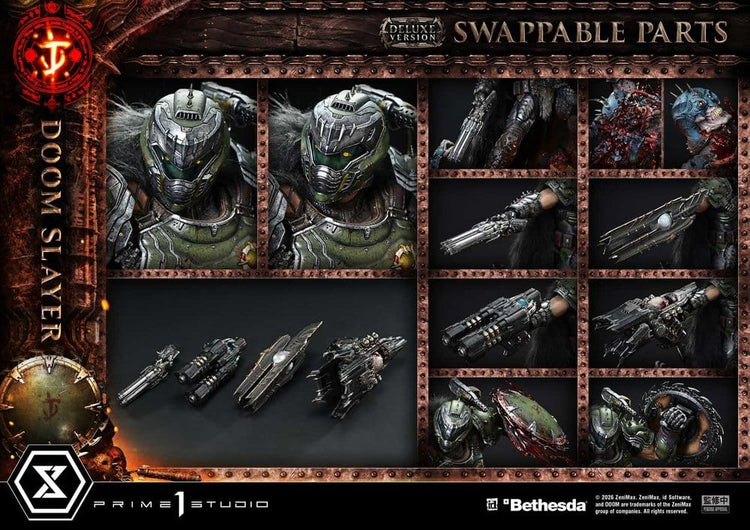 [PREORDINE] DOOM: The Dark Ages - Statua Ultimate Premium Masterline 1/4 DOOM Slayer Deluxe 77 cm - Prime 1 Studio - Statue