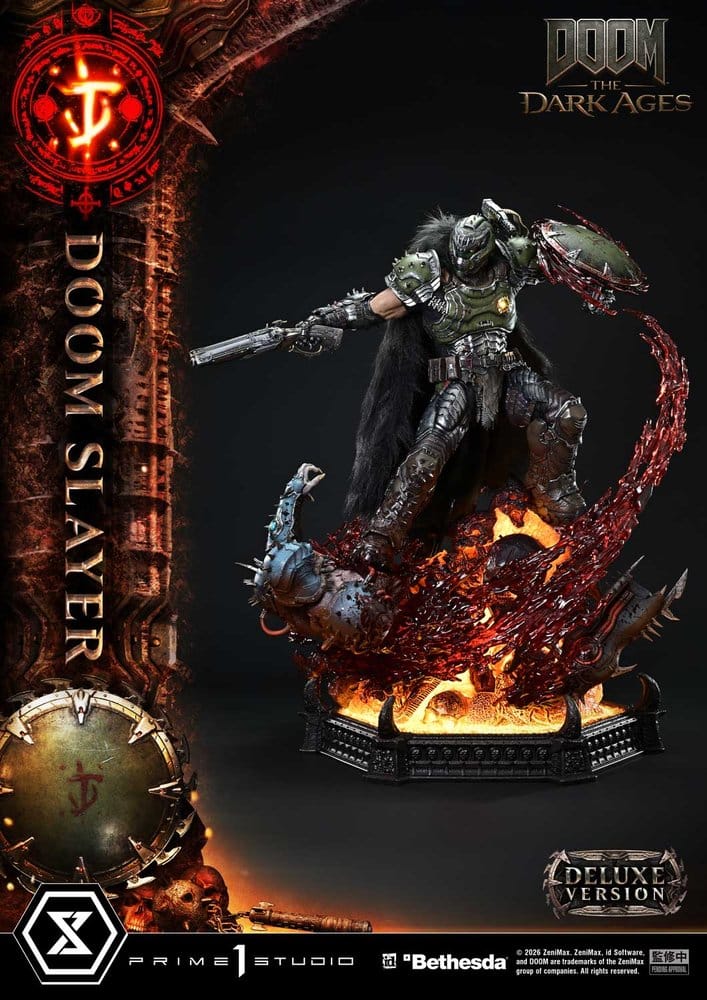 [PREORDINE] DOOM: The Dark Ages - Statua Ultimate Premium Masterline 1/4 DOOM Slayer Deluxe 77 cm - Prime 1 Studio - Statue