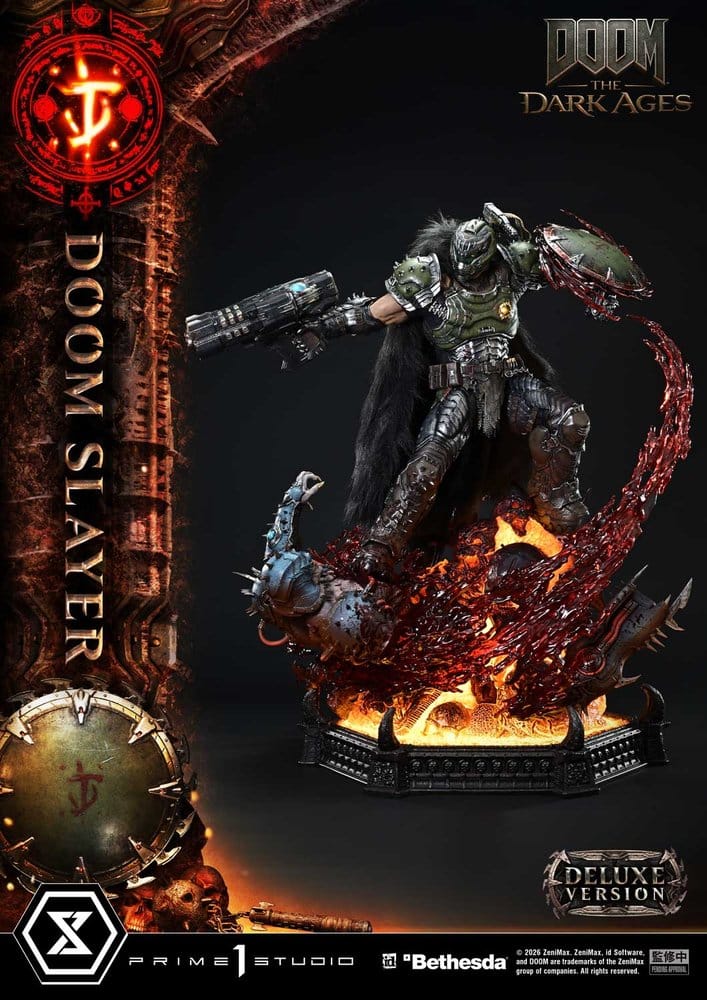 [PREORDINE] DOOM: The Dark Ages - Statua Ultimate Premium Masterline 1/4 DOOM Slayer Deluxe 77 cm - Prime 1 Studio - Statue