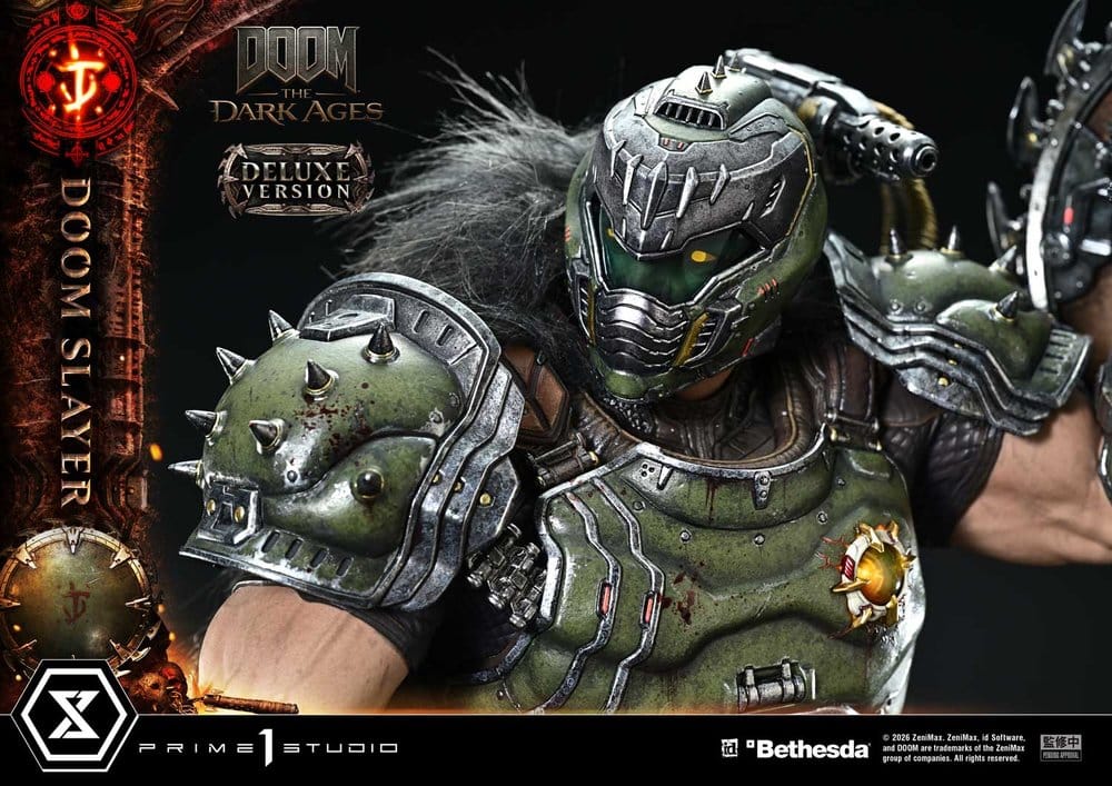 [PREORDINE] DOOM: The Dark Ages - Statua Ultimate Premium Masterline 1/4 DOOM Slayer Deluxe 77 cm - Prime 1 Studio - Statue