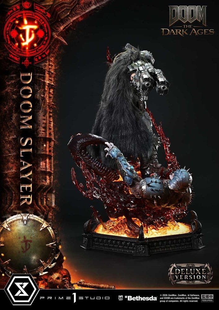 [PREORDINE] DOOM: The Dark Ages - Statua Ultimate Premium Masterline 1/4 DOOM Slayer Deluxe 77 cm - Prime 1 Studio - Statue