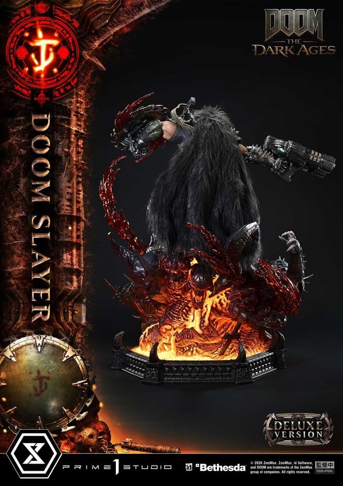 [PREORDINE] DOOM: The Dark Ages - Statua Ultimate Premium Masterline 1/4 DOOM Slayer Deluxe 77 cm - Prime 1 Studio - Statue