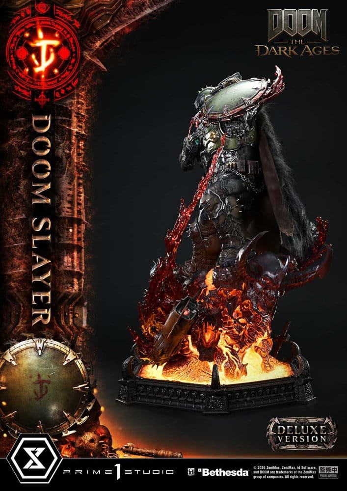 [PREORDINE] DOOM: The Dark Ages - Statua Ultimate Premium Masterline 1/4 DOOM Slayer Deluxe 77 cm - Prime 1 Studio - Statue
