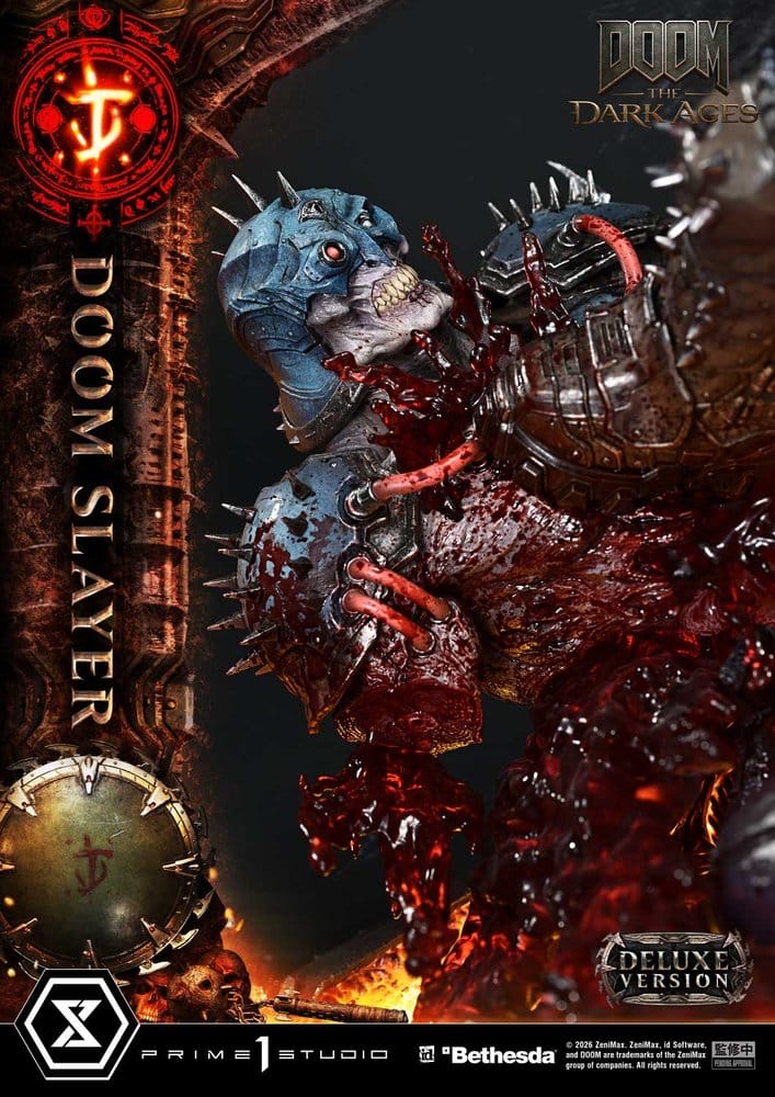 [PREORDINE] DOOM: The Dark Ages - Statua Ultimate Premium Masterline 1/4 DOOM Slayer Deluxe 77 cm - Prime 1 Studio - Statue