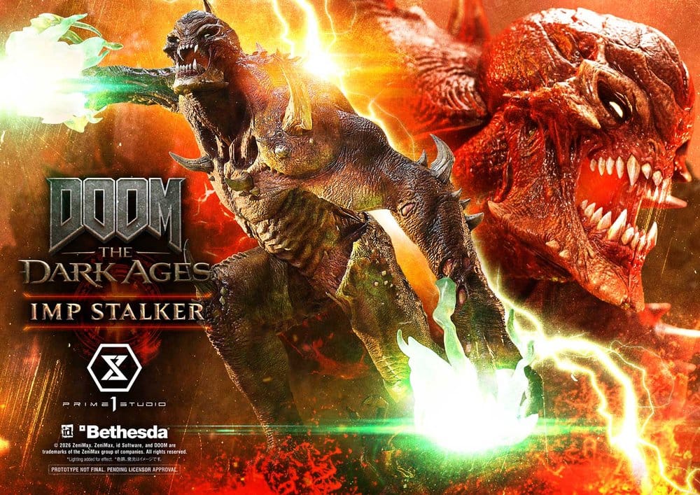 [PREORDINE] DOOM: The Dark Ages - Statua Imp Stalker Ultimate Premium Masterline 1/4 (77 cm) - Prime 1 Studio - Statue