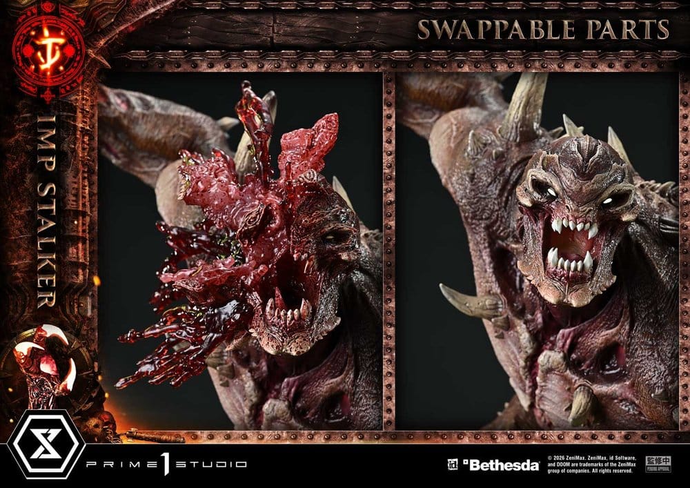 [PREORDINE] DOOM: The Dark Ages - Statua Imp Stalker Ultimate Premium Masterline 1/4 (77 cm) - Prime 1 Studio - Statue