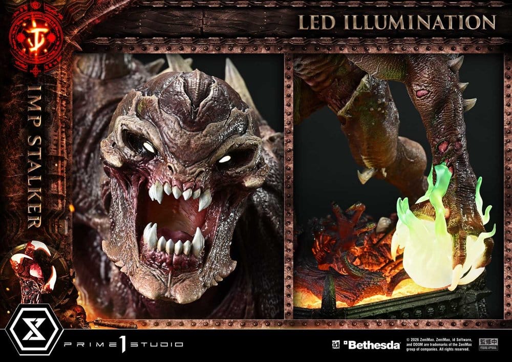 [PREORDINE] DOOM: The Dark Ages - Statua Imp Stalker Ultimate Premium Masterline 1/4 (77 cm) - Prime 1 Studio - Statue