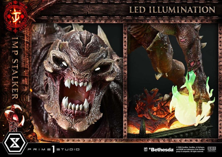 [PREORDINE] DOOM: The Dark Ages - Statua Imp Stalker Ultimate Premium Masterline 1/4 (77 cm) - Prime 1 Studio - Statue
