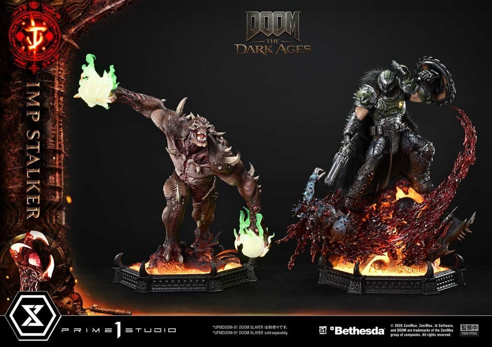 [PREORDINE] DOOM: The Dark Ages - Statua Imp Stalker Ultimate Premium Masterline 1/4 (77 cm) - Prime 1 Studio - Statue